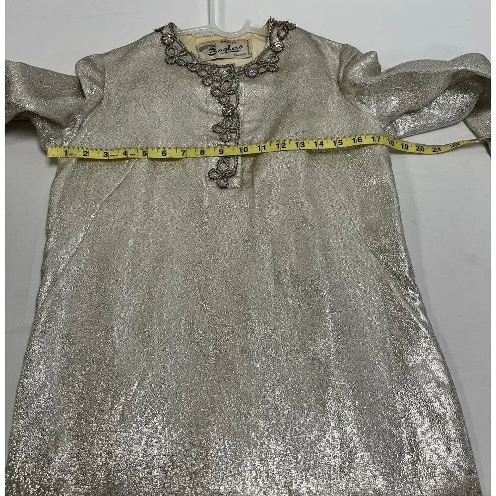 Rare/Stunning/Vintage Silver Baghera Dress See Pics For Measurements 🤍 - Picture 10 of 13
